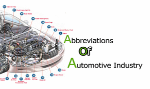 اطلاعات خودرو: Car Term Abbreviation Definition Directory آشنايي با