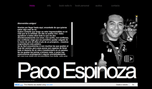 Web Oficial de Paco Espinoza