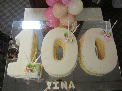 Fina's birthday cake