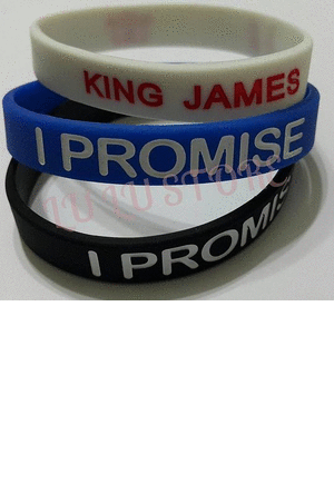 i promise&king james运动手环-与小皇帝james同款