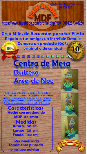 centro de mesa de madera mdf dulcero cuadrado arca centro de mesa de madera mdf dulcero cuadrado arca