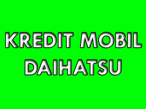 kredit mobil daihatsu
