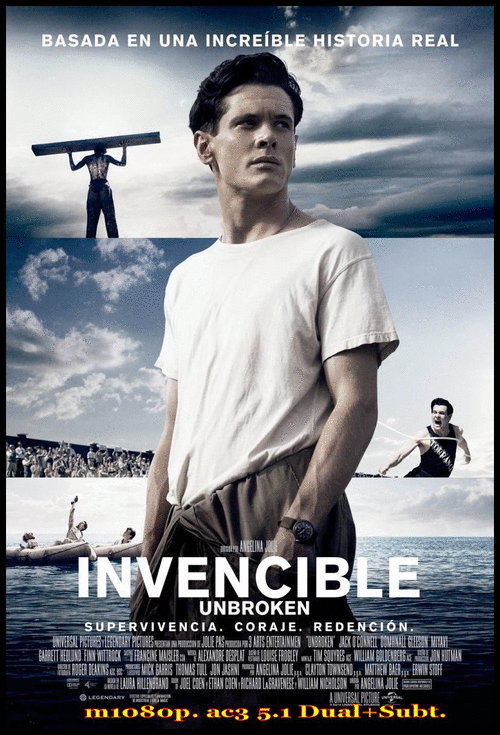 0215684391bc28aff6c896a685f9a93b - Invencible: Unbroken (2014) [m1080p. ac3 5.1 Dual+Subt.] [Biopic, Drama, Bélica] [MeGa]