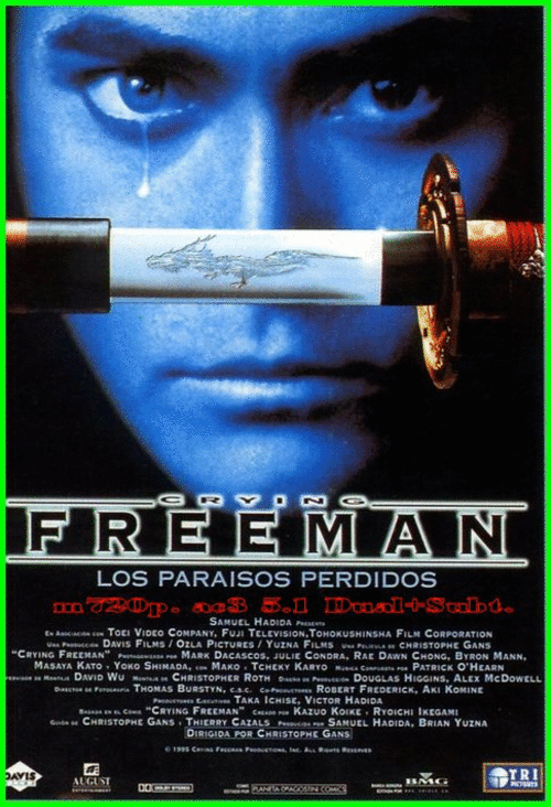 0c77fada51fe552a041864a721725857 - Crying Freeman: Los Paraísos Perdidos (1995) [m720p. ac3 5.1 Dual+Subt] [Triller, Acción] [MeGa]