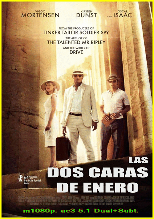 829d5e467cc61e40064bb99a885b9010 - Las Dos Caras De Enero (2014) [m1080p. ac3 5.1 Dual+Subt.] [Thiller, Drama] [MeGa]