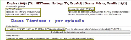 85f42b46043c1712c65919abd5cfe105 - Empire (2015) [T1] [HDiTunes, No Logo TV, Español] [Drama, Música, Famil.] [394 mb] [12/12]