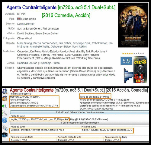 c09ae9505ebbd75b3cf6d074e23a06df - Agente Contrainteligente (2016) [m720p. ac3 5.1 Dual+Subt.] [Comedia, Acción] [MeGa]