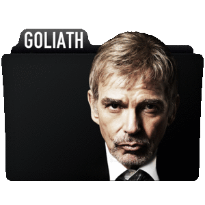1ab974f44bc8784c220c9c01258ffa53 - Goliath (2016) [T1] [Web-Rip, No Logo TV, Español] [Thriller Judicial, Drama] [8/8]