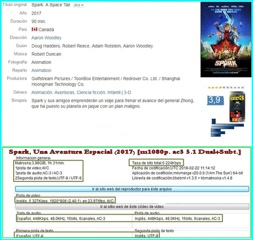 22132c9b51d754c4ac380421b7eda4d2 - Spark, Una Aventura Espacial (2017) [m1080p. ac3 5.1 Dual+Subt.] [Animación]