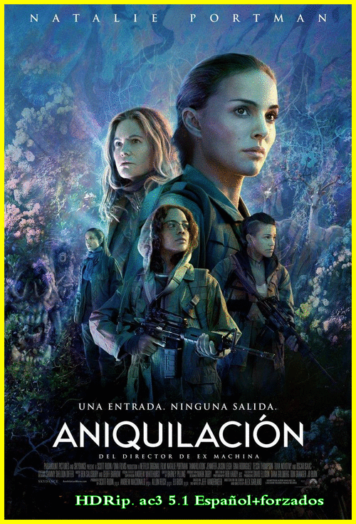 5a87f9fed92c0a165a17522e41deeb9c - Aniquilación (2018) [HDRip. ac3 5.1 Español+forzados] [Ficción, Thriller Psicológico]
