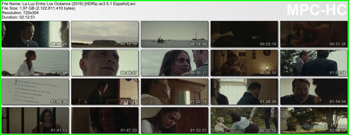 45c379a57459acc3da072a95ed96cf26 - La Luz Entre Los Océanos (2016) [HDRip ac3 5.1 Español] [Drama, Romántica]