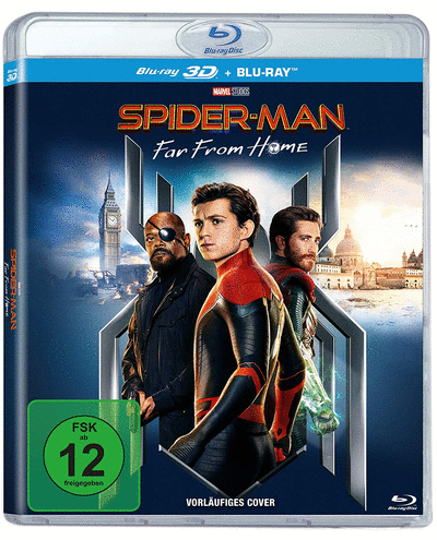 Spider Man Far Frome Home (2019) 3D H-SBS 1080p Dual Latino-Inglés [Subt. Esp]