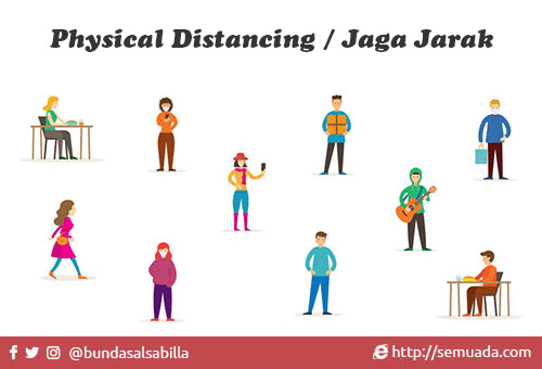 Covid-19: Physical Distancing / Jaga Jarak