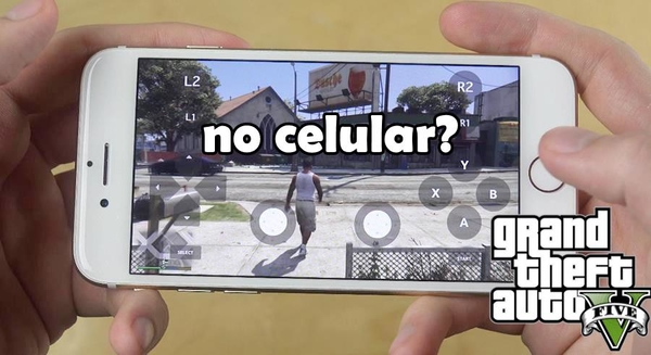 Como jogar GTA V no Celular Android - GTA 5 Oficial para Android