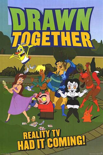 La Casa de los Dibujos S01-S03 [Drawn Together] (2004–2007) Solo Audio Latino (E-AC3 2.0) (Extraído De Prime Video/Paramount+)