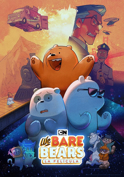 We Bare Bears: The Movie (2020) 1080p AMZN WEB-DL Dual Latino-Inglés [Subt. Esp] (Animación. Aventuras)