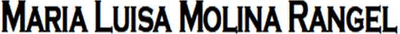 Maria Luisa Molina Rangel