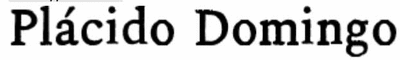 Plácido Domingo