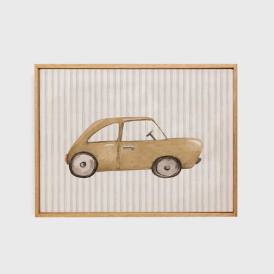 Quadro Vrum Vrum Vermelho