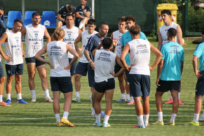 Pescara Calcio in ritiro a Campo di Giove: oggi la prima amichevole contro il Collecorvino.