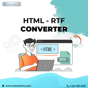 Easily Convert HTML Files to RTF Using HTML-RTF Converter