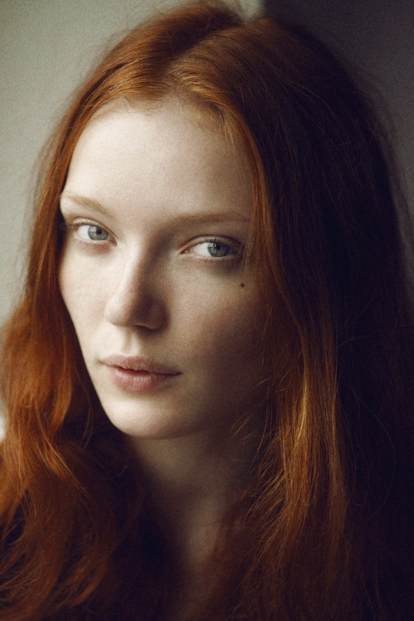 Classify Natural Red Haired Belarusian Model - Olya Snagoshenko